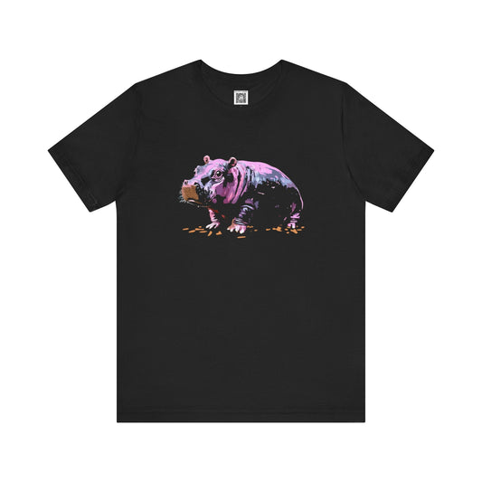 Hippo Graphic Tee Style014
