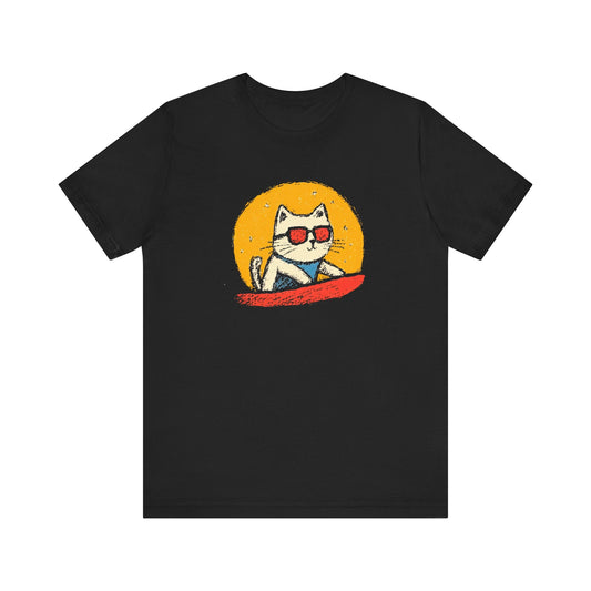 Cool Cat Graphic T-Shirt Style001