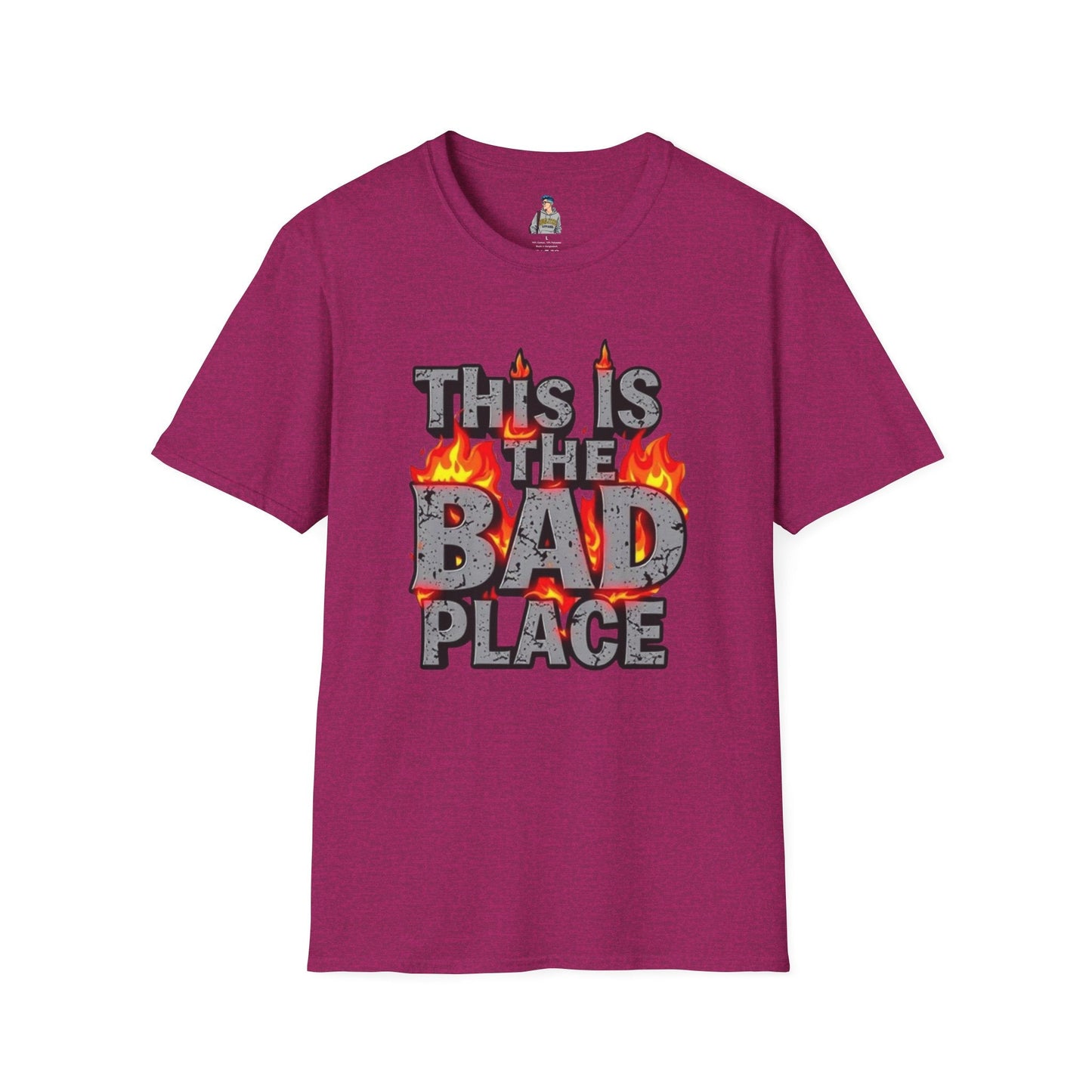 Funny Graphic T-Shirt: 'This is the Bad Place