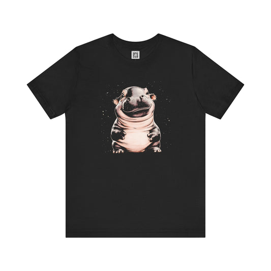 Hippo Graphic Tee Style009