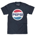 80s Pepsi Logo T-Shirt - Navy Blue