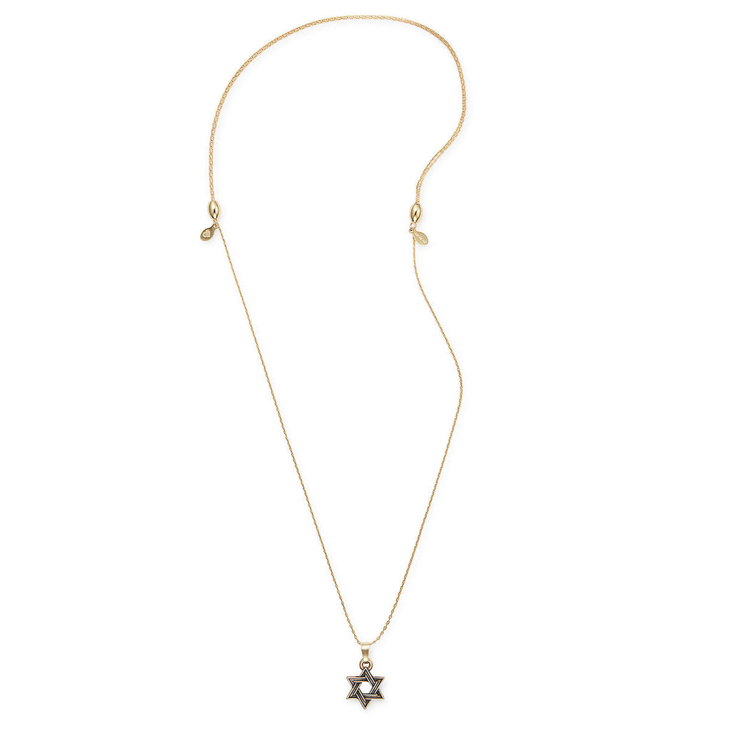 Star of David Necklace, 32"