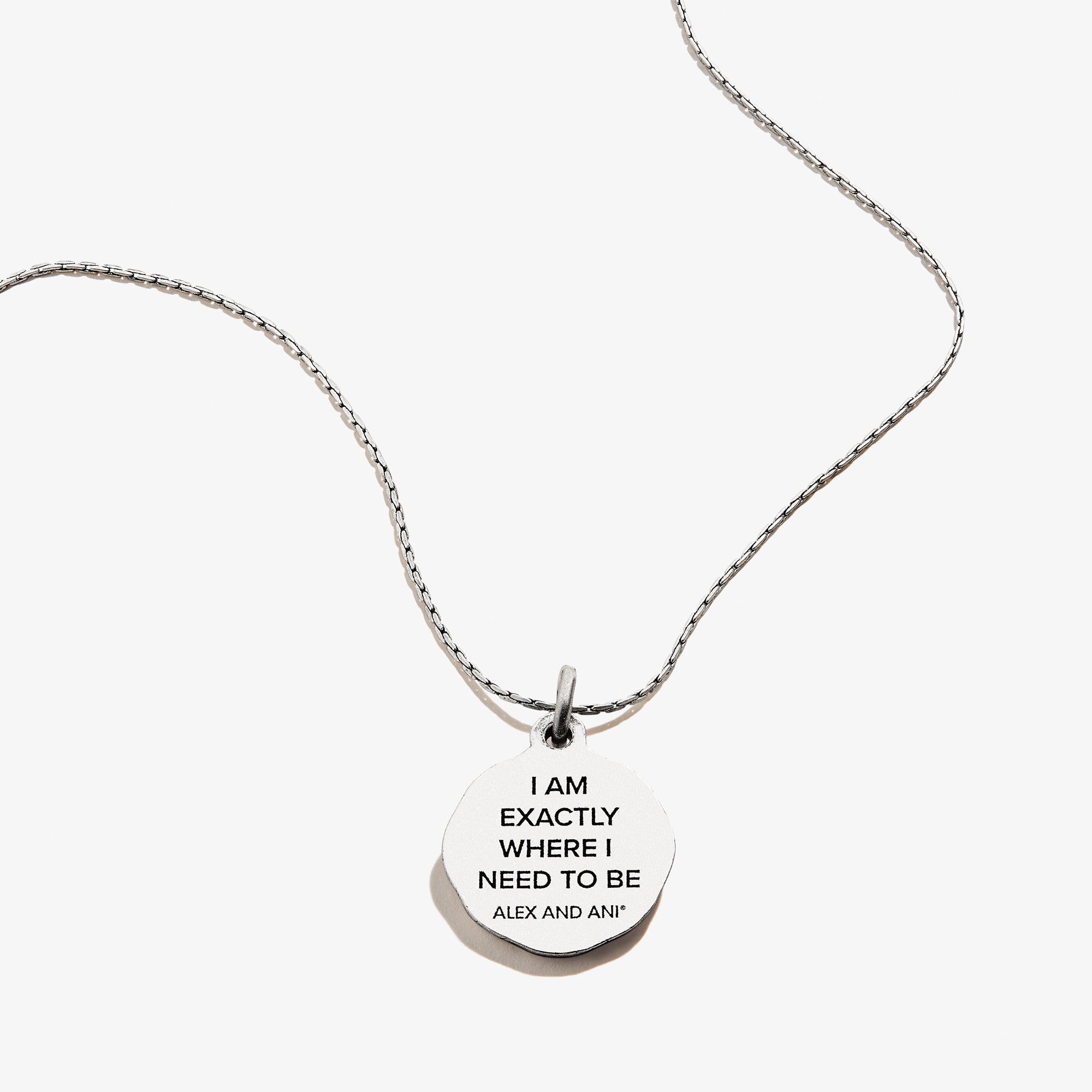 Path of Life® Embossed Charm Necklace