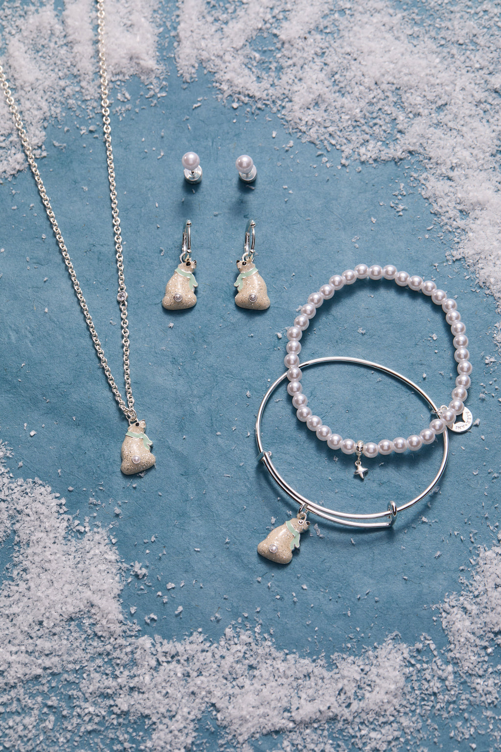 Pearl Beaded Stretch Bracelet