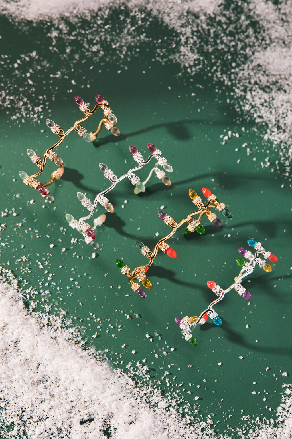 Christmas Muted Light Bulb Cuff