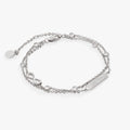 Sister Infinity Chain Double Strand Bracelet
