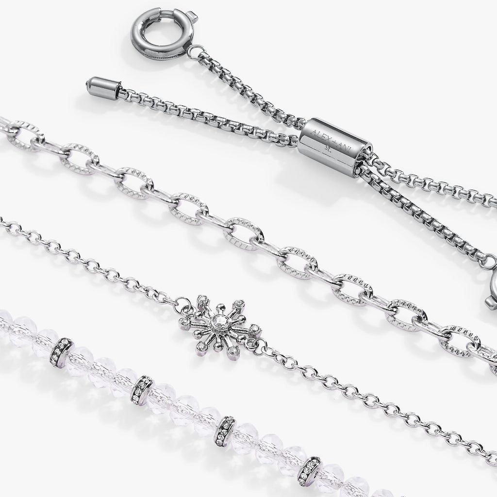 Snowflake Stranded™ Bracelet Set