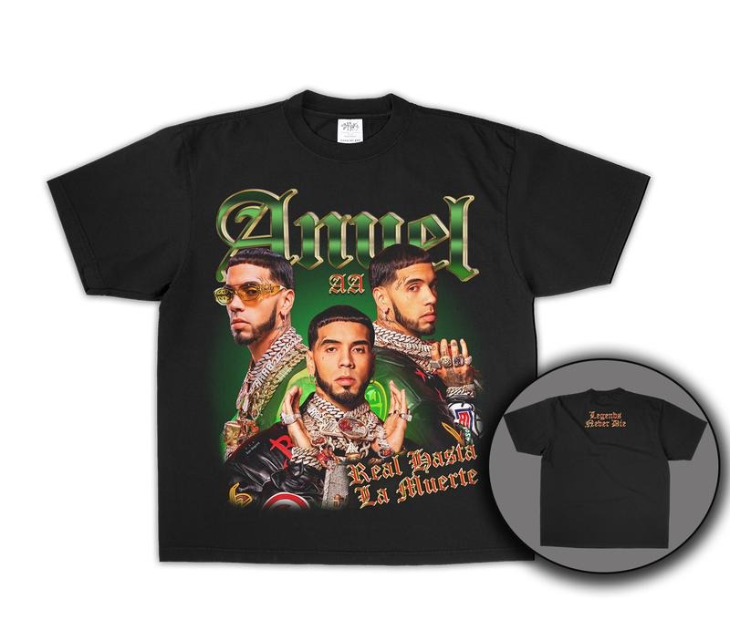 ANUEL AA REAL HLM T Shirt Merch tee  Top
