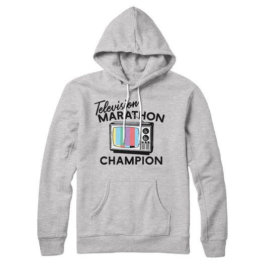 Television Marathon Champion Hoodie