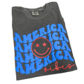 America Vibes Puff Comfort Colors T-Shirt