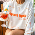 'Aperol Spritz Social Club' Crewneck Sweatshirt