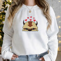 Appa Avatar Embroidered Sweatshirt, Avatar Movie Embroidered T-shirt, Appa Lover Embroidered Tee
