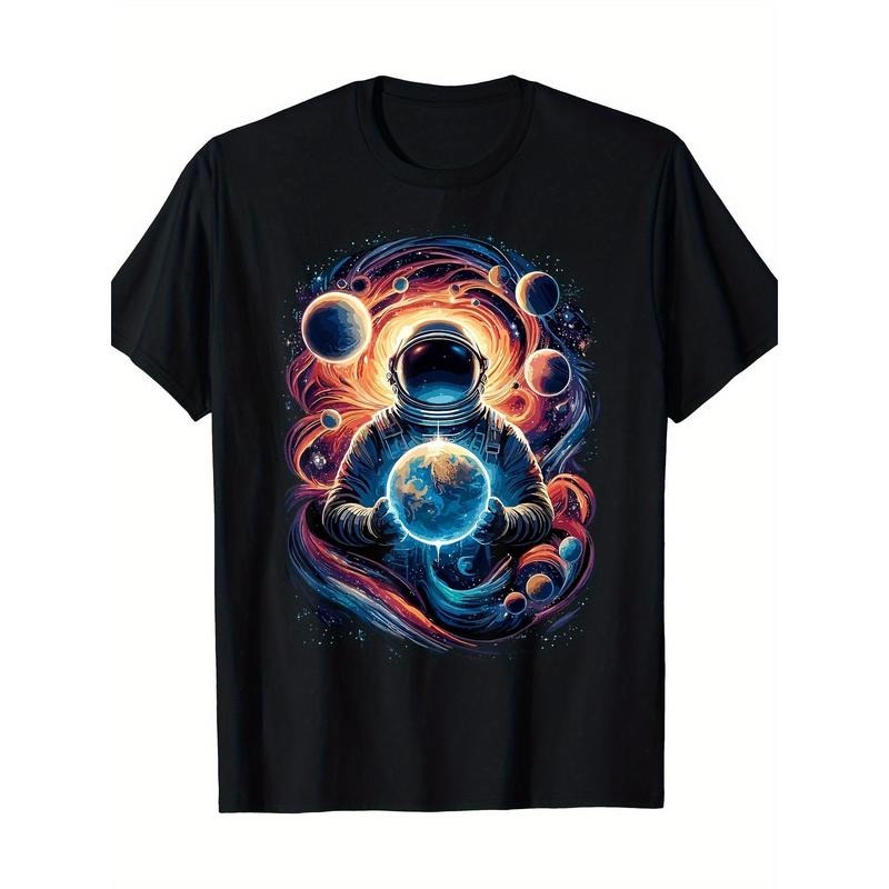 Astronaut Space Science Fun space T-shirt Made in USA