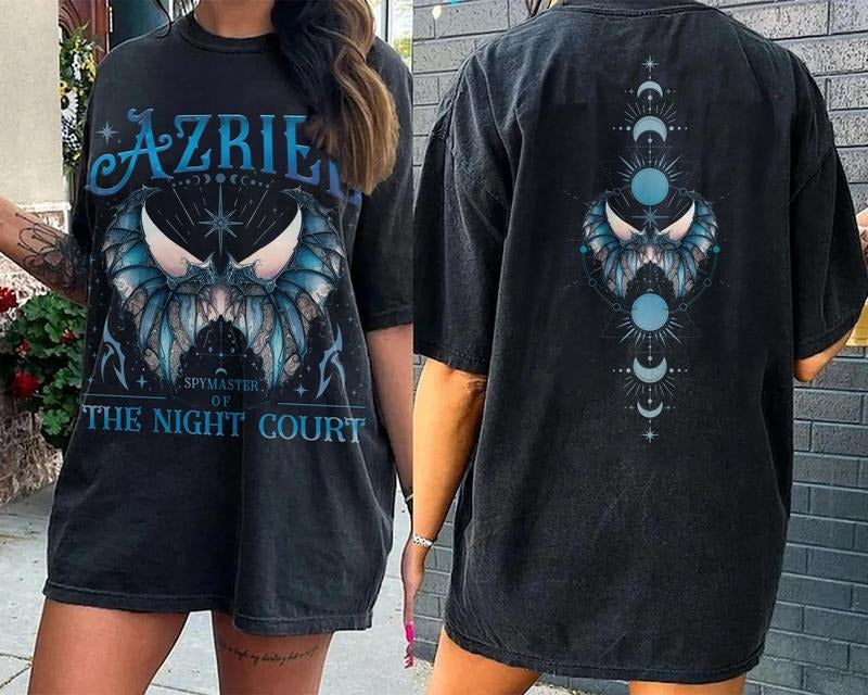 Azriel Shirt, they didnt burn witches shirt, the sacrifice merch, Spymaster Of The Night Court Shirt, Bat Boys Tee, Acotar Shirt, Court Crescent City