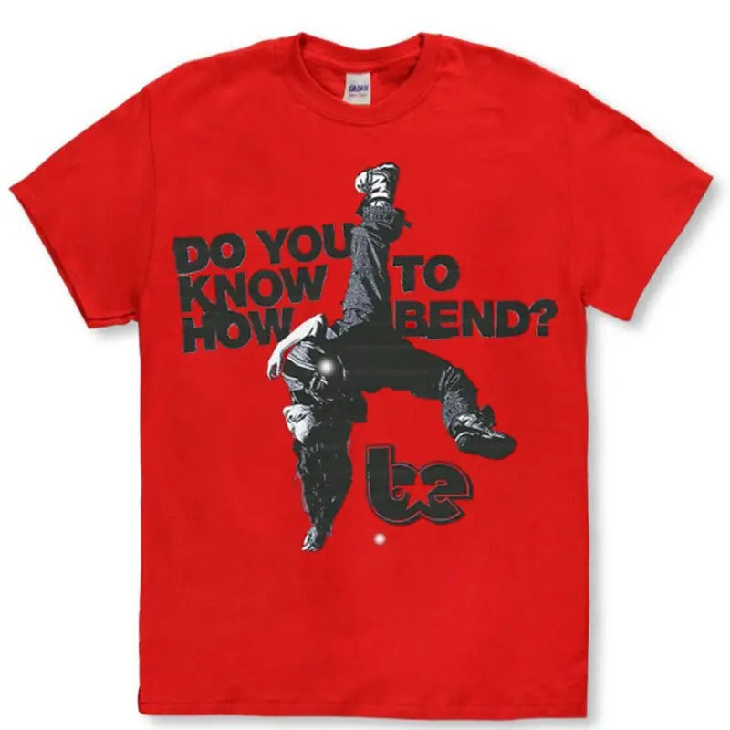 B.Eilish DO YOU KNOW HOW TO BEND Ringer Tee