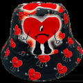 BAD BNY - BUCKET HAT - Unisex Packable Summer Beach Sun Hat