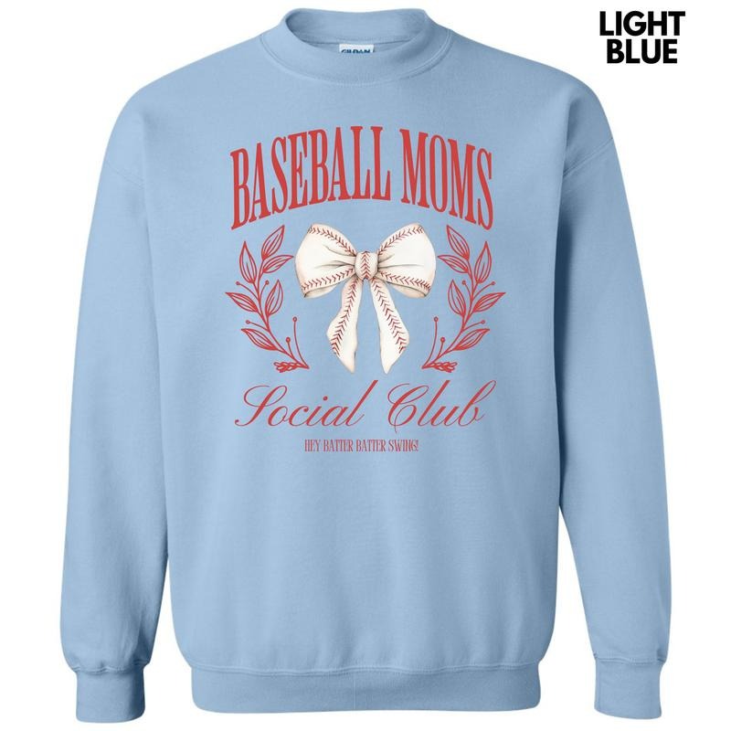 Baseball Moms Social Club Sweatshirt 'NLB'