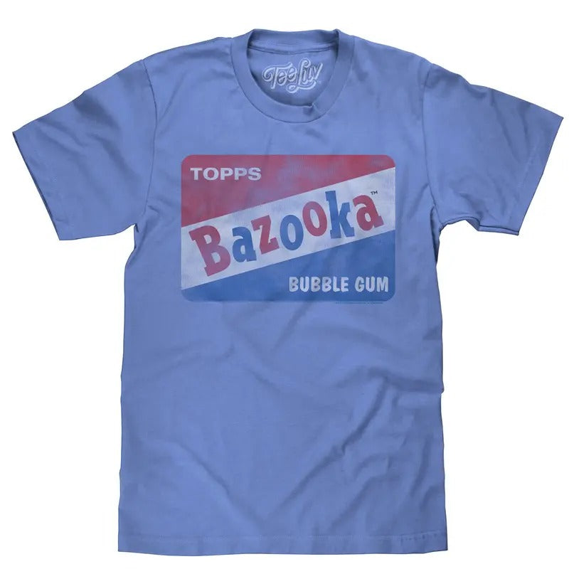 Bazooka Bubble Gum T-Shirt - Blue