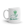 Be Mine Pot Leaf Mug Funny 420 Lovers Weed Graphic Novelty Coffee Cup-11oz Funny Coffee Mugs
