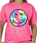 Beach Junkie Smiley Face T-shirt smileyface shirt