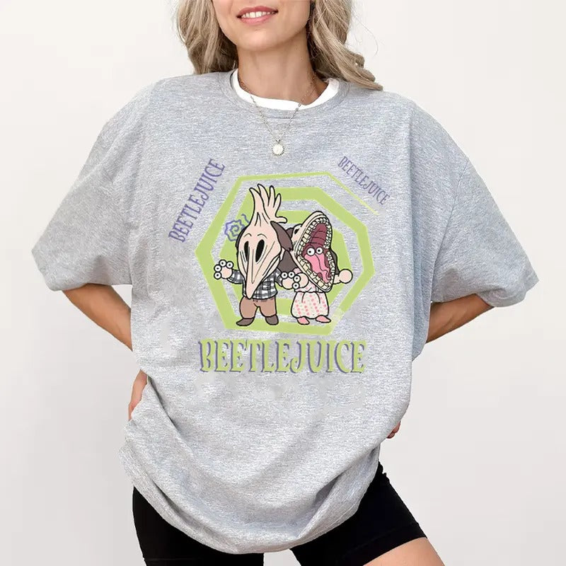 Beetle Juice Beetle Juice Beetle Juice T-Shirt, Halloween Beetle Juice Shirt, Beetle Juice Movie Sweatshirt, Cute Halloween Hoodie,Halloween Party Tee