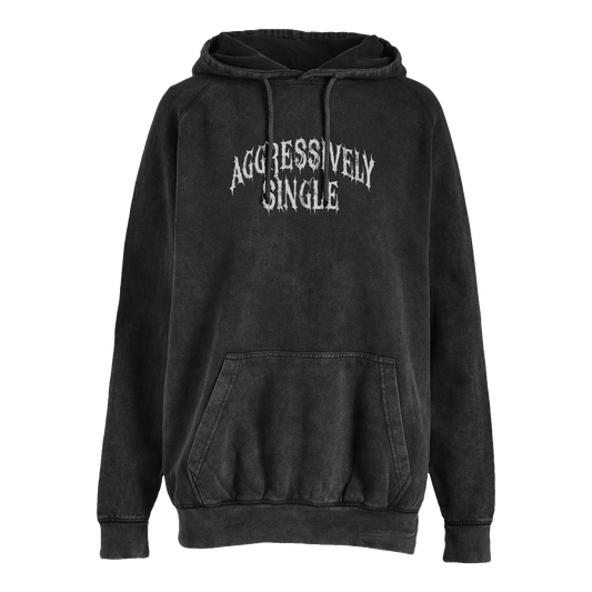 Aggressively Single Vintage Hoodie