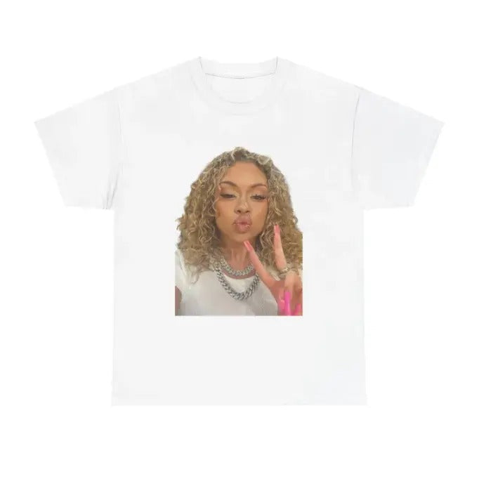 Big La Cute Graphic T-shirt for Men - Cotton Fabric - Classic