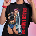 Black Lagoon Revy Manga Strip Anime Manga Unisex Tshirt T-shirt Tee All Sizes