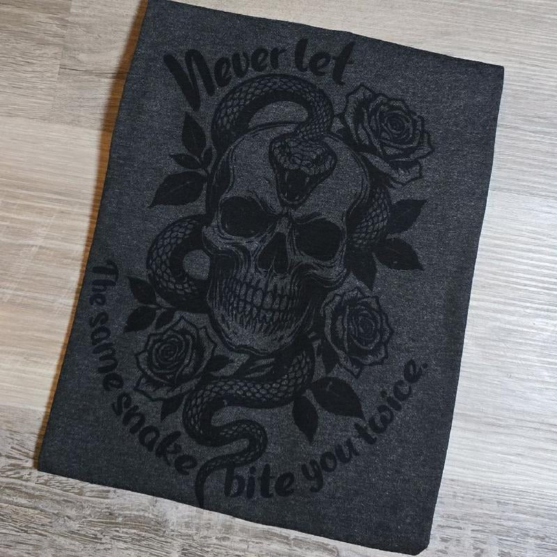 Black on Black never let the same snake bite you twice