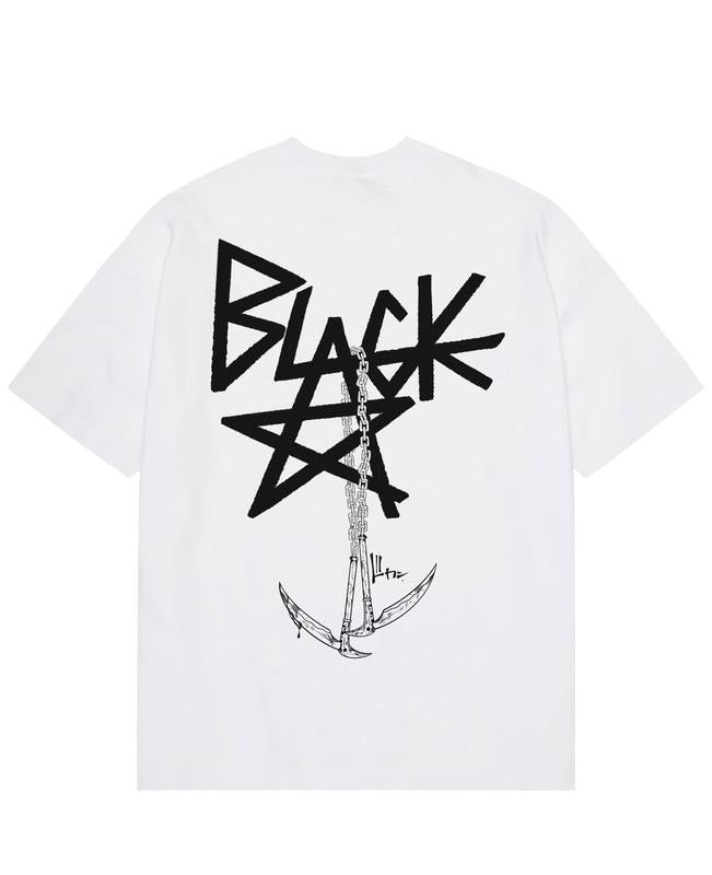 Blackstar X Chain Scythe - Soul Eater Oversize T-Shirt T-shirt Hoodies & Sweatshirts
