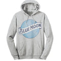 Blue Moon Logo Pullover Hooded Sweatshirt - Gray