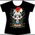 Blusa de Frida catrina Cotton