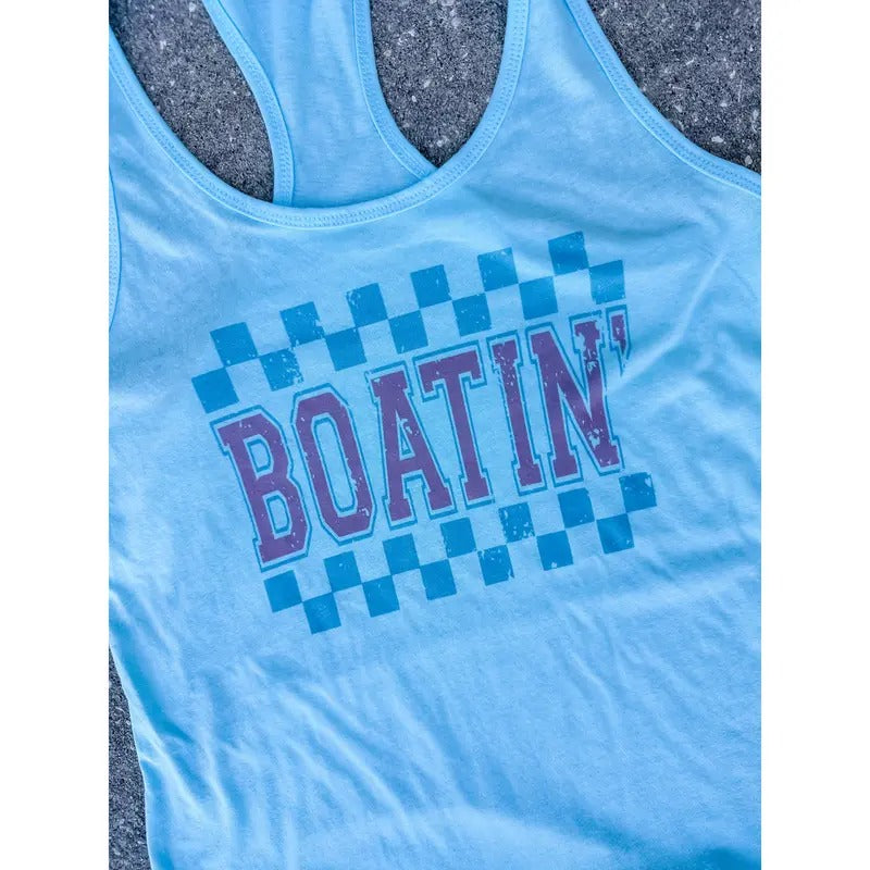 Boatin Graphic Tank