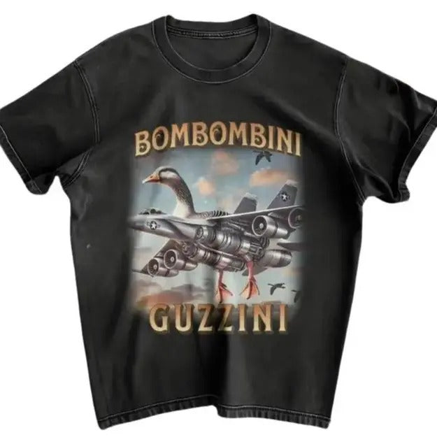 Bombombini Guzzini Funny Goose Meme Tshirt, Italian Brainrot Animals Tshirt, Funny Gift For Friend