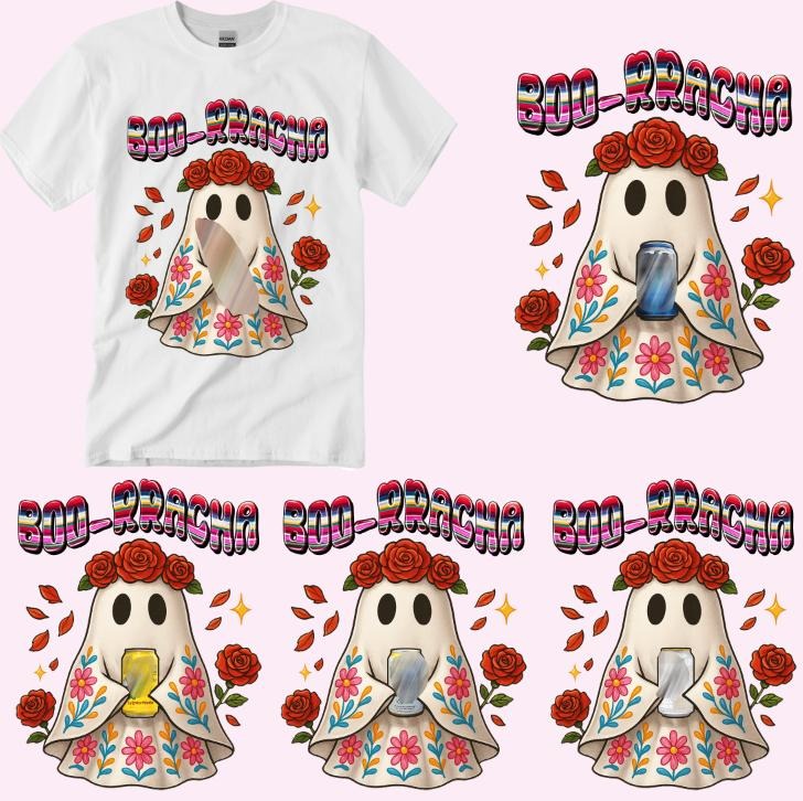 Boo--rracha Halloween Boo Shirt, Halloween Costume, Latino Halloween Shirt, Funny Mexican Spanish Halloween Shirt