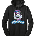 Boo Berry Cereal Logo Hooded Sweatshirt - Black
