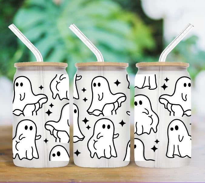 Booooooty 16oz Glass Tumbler