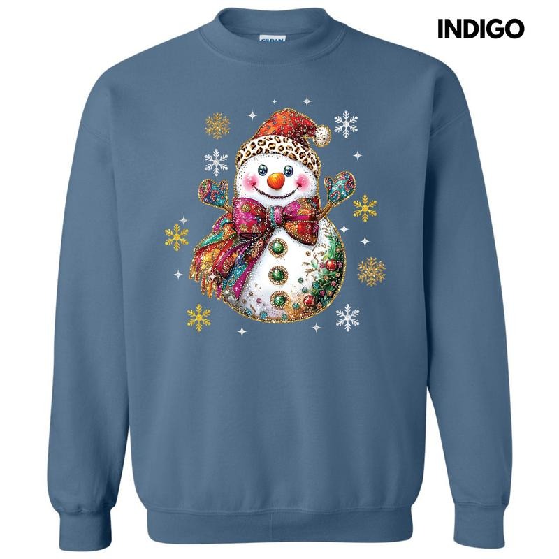 Boujee Snowman Sweatshirt 'NLB'