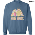 Brushstroke True Story Sweatshirt 'NLB'