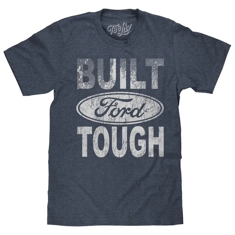 Built Ford Tough T-Shirt - Indigo