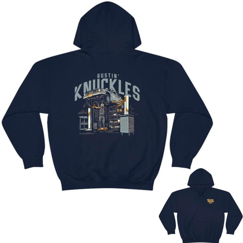 Bustin Knuckles-Hoodie