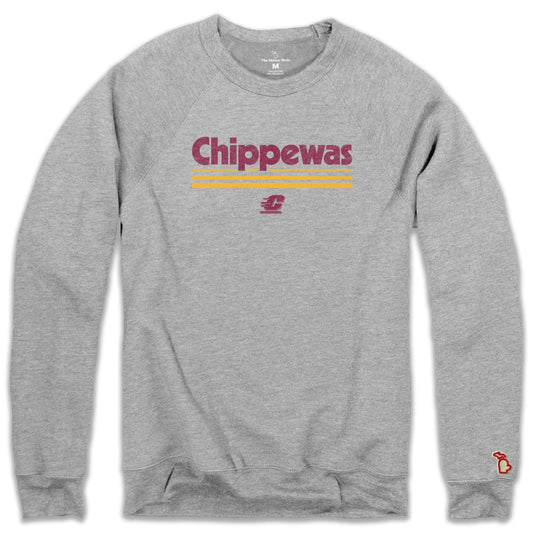 CMU - CHIPPEWAS '89 FLEECE SWEATSHIRT (UNISEX)