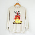 Calcifer May All Your Bacon Burn Howl's Moving Castle T-Shirt, Sweatshirt, Hoodiestyle{n002}2