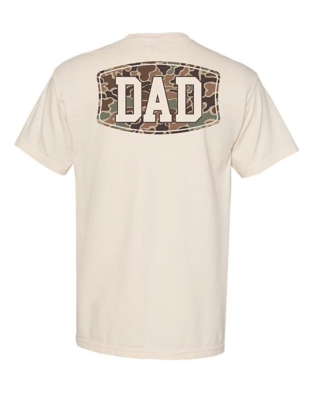 Camo Dad Tee, Stylish Pocket T-Shirt for Casual Wear, Thoughtful Gift for Father's Day or Birthday sweatshirt