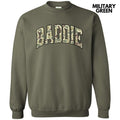 Camouflage Baddie Sweatshirt 'NLB'