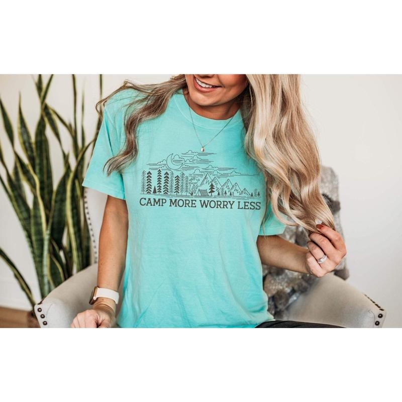 Camp More Worry Less BL T-Shirt