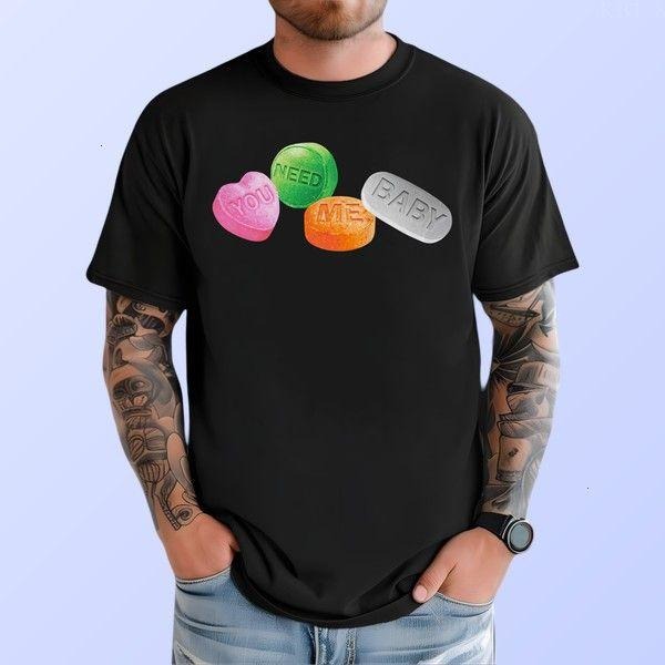 Candy Tee Garment Dyed Boxy Ultra T-shirt Retro Vibes Hiphop Style Lightweight And Breathable