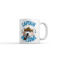 Captain Awesome Mug Funny Sarcastic Graphic Novelty Coffee Cup-11oz Funny Coffee Mugs Ceramic Printed Drinkware Cup