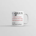 Car Guy Definition Mug Funny Sarcastic Mechanic Coffee Cup-11oz Funny Coffee Mugs Ceramic Printed Drinkware Cup