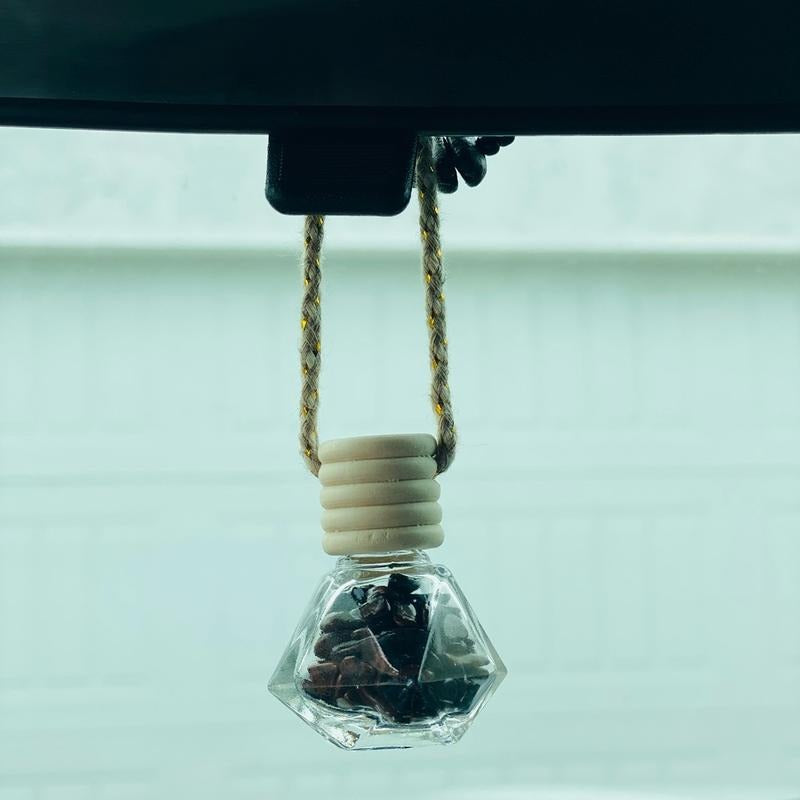 Car pendant natural crystal